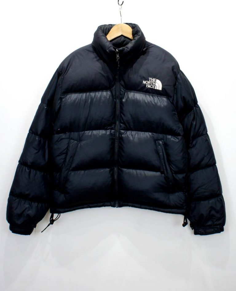 THE NORTH FACE ヌプシダウンジャケット ブラック フード収納 ノース ...