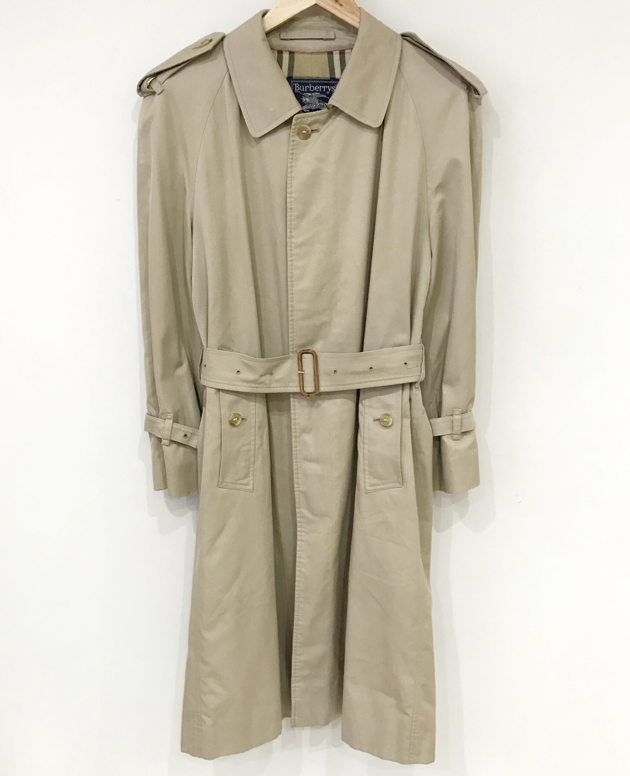 最新入荷】 三陽商会 日本製 BURBERRY トレンチコート サイズL位 